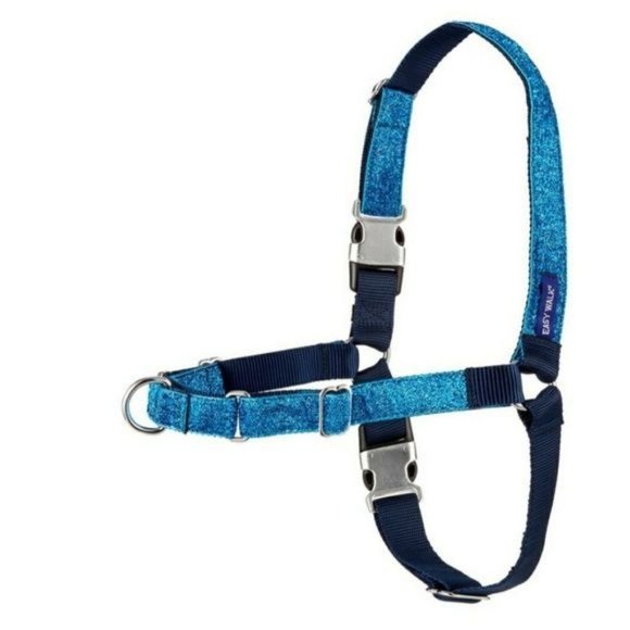 Petsafe Dog Harness Easy Walk No Pull Blue Bling Large Breeds - Picture 8 of 14